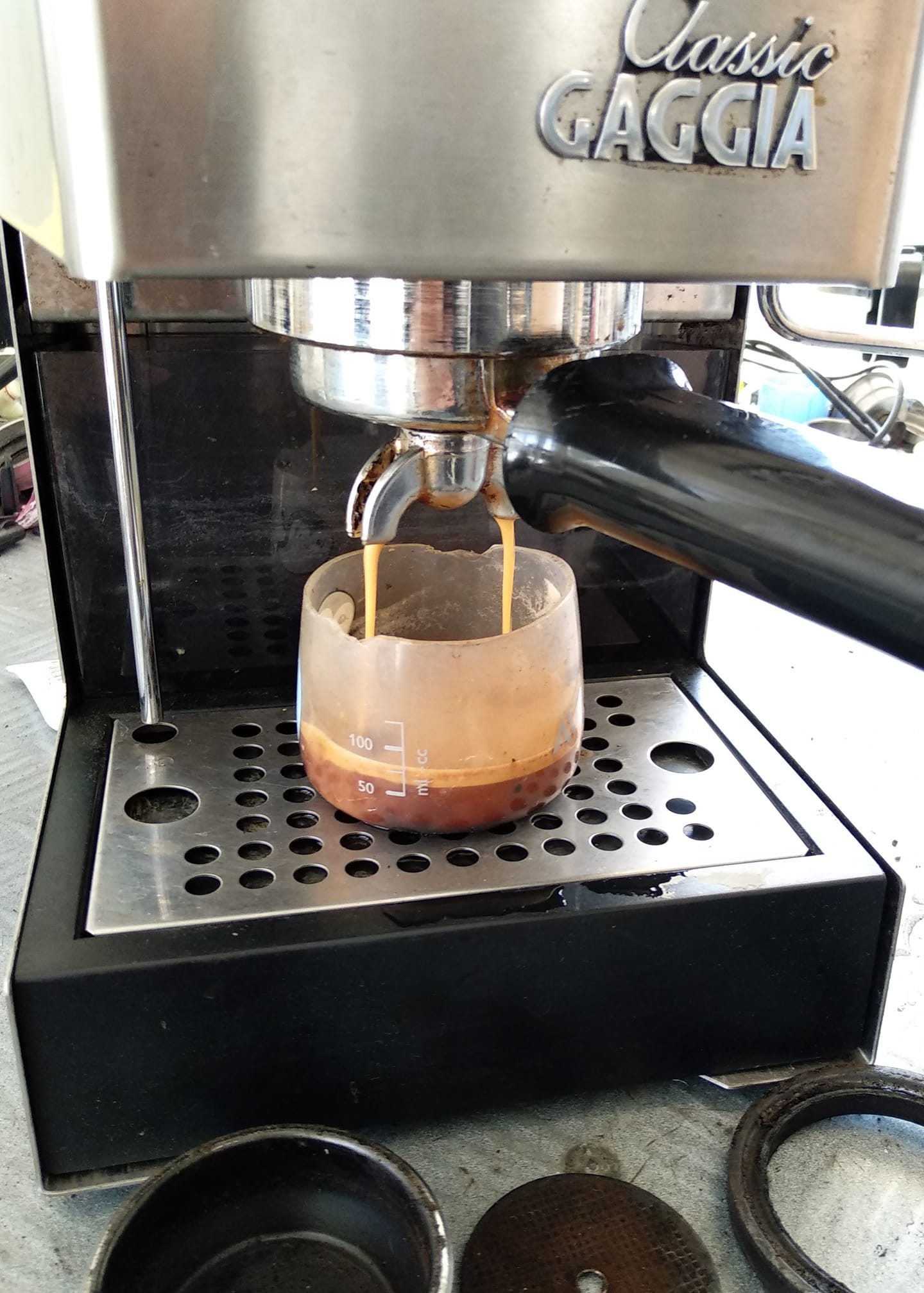 Αλλαγη φλαντζας Gaggia service μηχανης εσπρεσο Gaggia