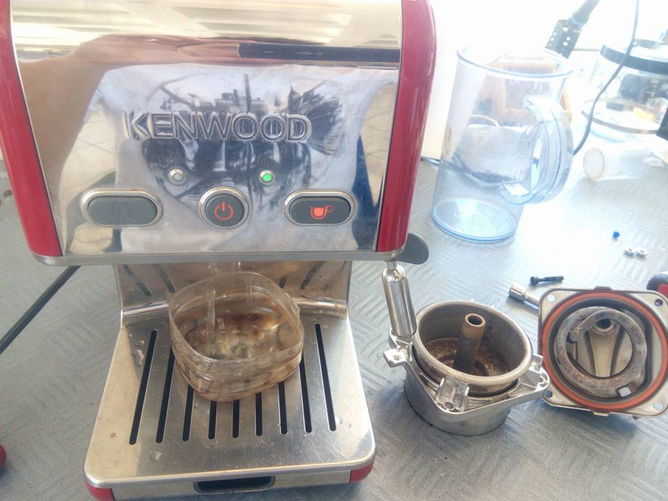 service kenwood espresso service μηχανης εσπρεσο Kenwood